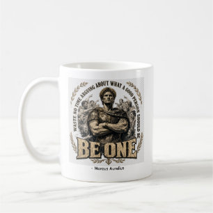 Taza De Café Cita 'Sé Uno' de Marco Aurelio