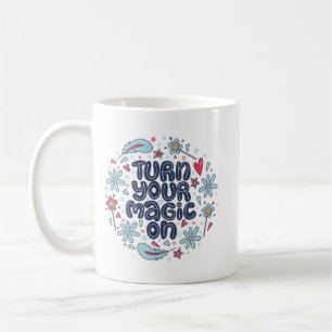 Taza De Café Cita simple y caprichosa Positividad Creatividad m