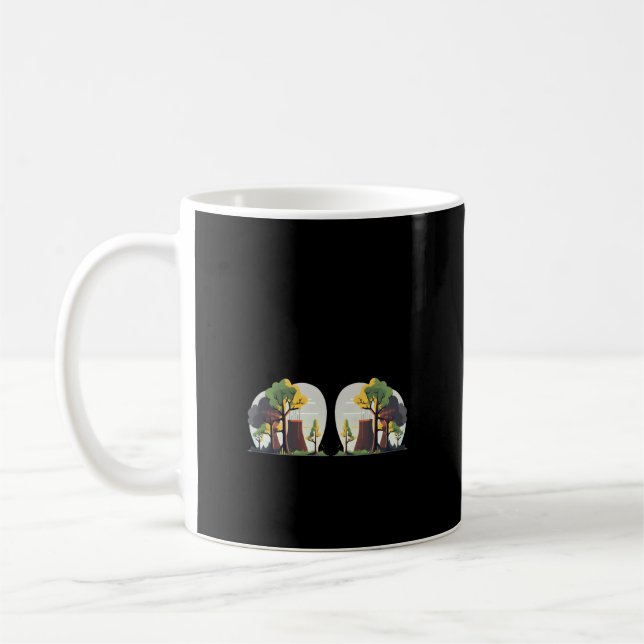 Taza De Café Cita sobre energía nuclear para energía nuclear re (Izquierda)