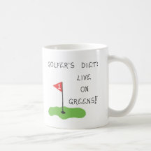 Cita sobre golf - Mug