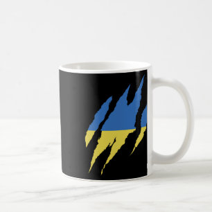 Taza De Café Cita ucraniana Camiseta Ucrania Bandera Ucrania