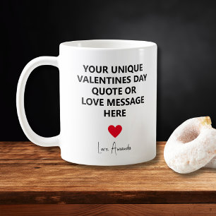 Taza De Café Cita única de El día de San Valentín de marido per