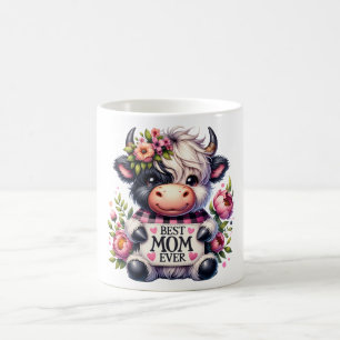 Taza De Café Cita/vaca del Día de la Madre