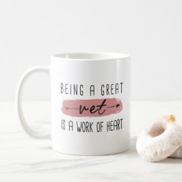 Taza De Café cita veterinaria divertida para medicina veterinar