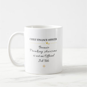Taza De Café Citación de la Oficina del Director Financiero