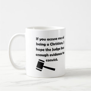 Taza De Café Citaciones cristianas acusadas