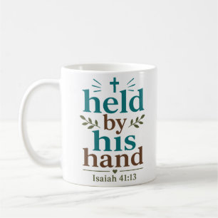 Taza De Café Citado por Verdad Bíblica Inspiradora Sostén de su