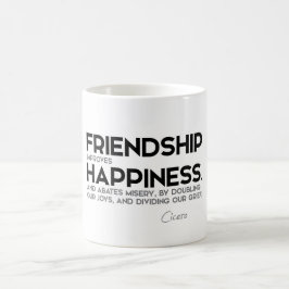 Taza De Café CITAS: Cicero - amistad