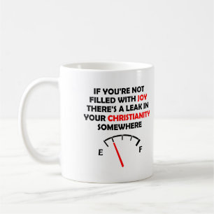 Taza De Café Citas cristianas llenas de alegría