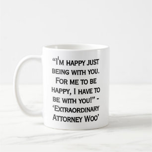 Taza De Café Citas de Extraordinary Attorney Woo Drama Coreano
