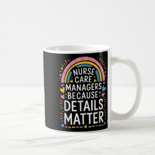Taza De Café Citas De Gerente De Atención Para El Estudio De Ge