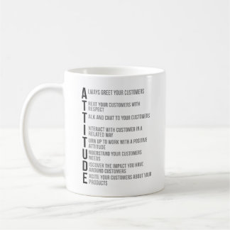 Taza De Café Citas de la actitud