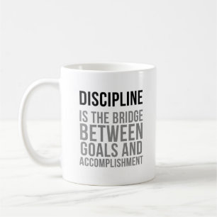 Taza De Café Citas de la disciplina