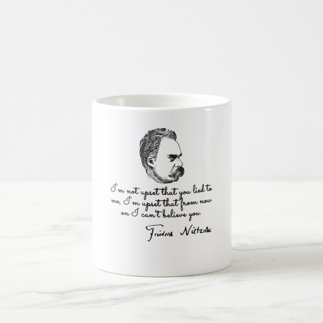 Taza De Café Citas de nietzsche (Centro)