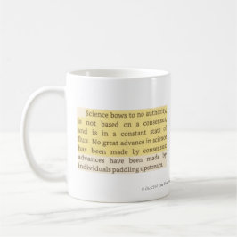 Taza De Café Citas de Science & Feynman de RoseWrites Mug