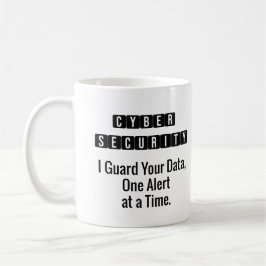 Taza De Café Citas de seguridad de bloqueos de ciberseguridad
