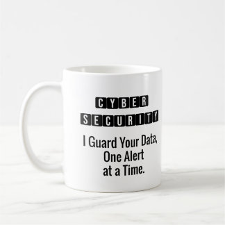 Taza De Café Citas de seguridad de bloqueos de ciberseguridad