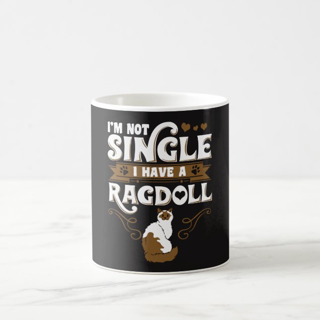 Taza De Café Citas del gato de Ragdoll (Centro)