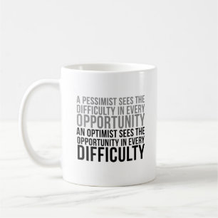 Taza De Café Citas del optimista