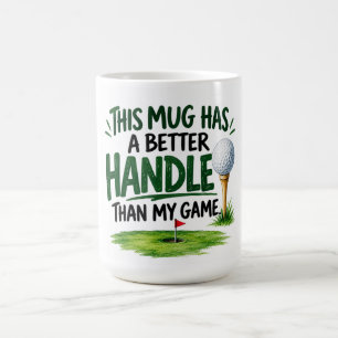 Taza De Café Citas divertidas de golf para golfistas 