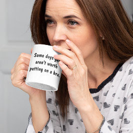Taza De Café Citas divertidas sobre los sostenes