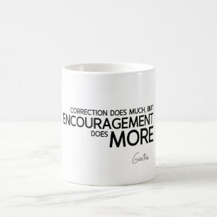 Taza De Café CITAS: Goethe - estímulo