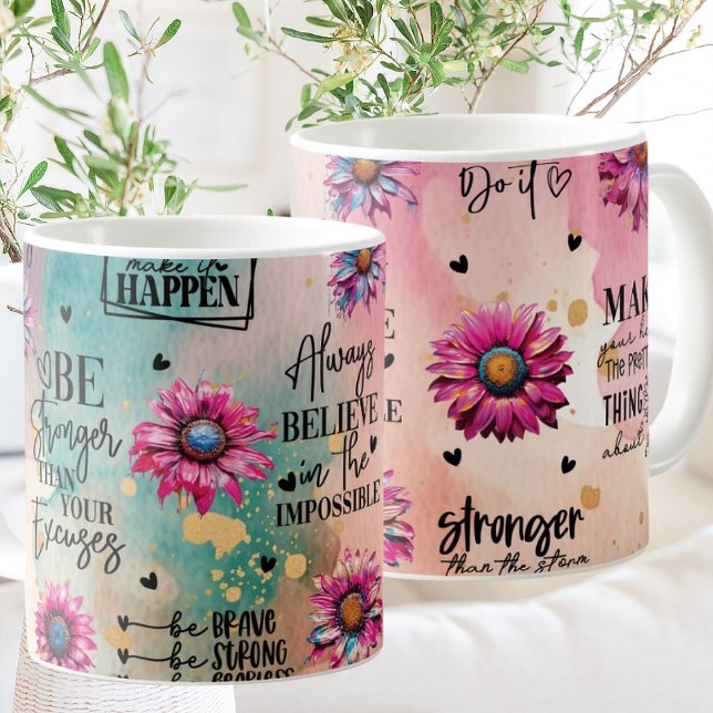 Taza De Café Citas inspiradoras cerámicas Mug (Subido por el creador)