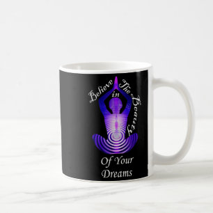 Taza De Café Citas inspiradoras creen en tus sueños, grafo