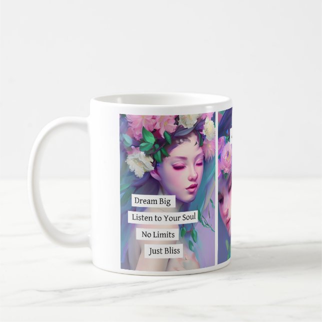 Taza De Café Citas inspiradoras de amor victorianas (Izquierda)