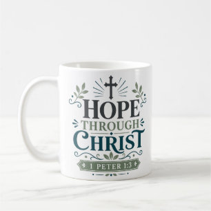 Taza De Café Citas inspiradoras de las Escrituras: Esperanza a