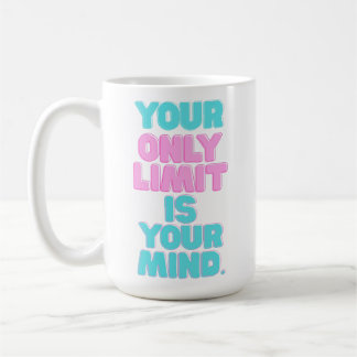 Taza De Café Citas Motivadoras -Tu Único Límite Es Tu Mente