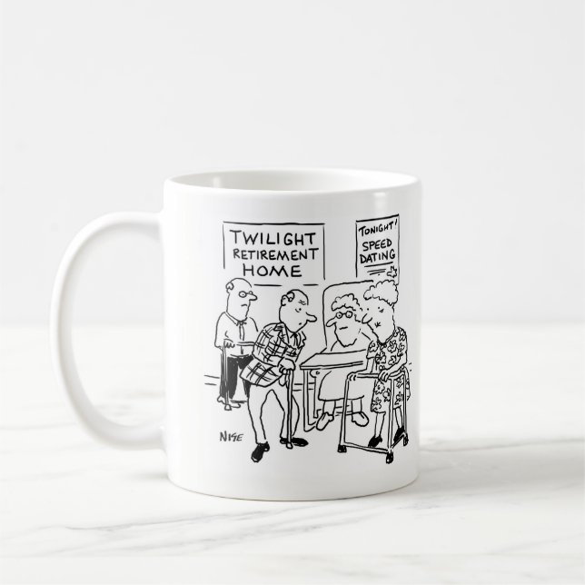 Taza De Café Citas rápidas. Trabajador doméstico de cuidado (Izquierda)