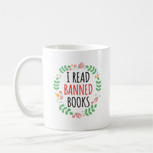 Taza De Café Cito Divertido Sobre Libros Prohibidos