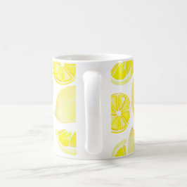 Taza de café cítrica del diseño del modelo