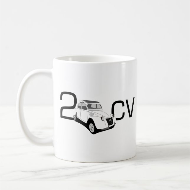 Taza De Café Citroen 2CV 12hp (Izquierda)