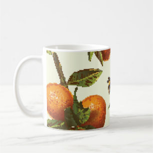 Taza De Café Citrus y Bumblebee: sin foco vintage