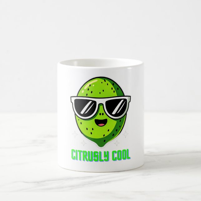 Taza De Café Citrusamente Guay Funny Seriamente Gafas de sol Gu (Centro)
