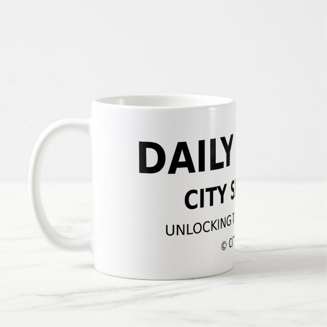 Taza De Café City Speed Co. Mug – Unlocking the Driver Within (Izquierda)