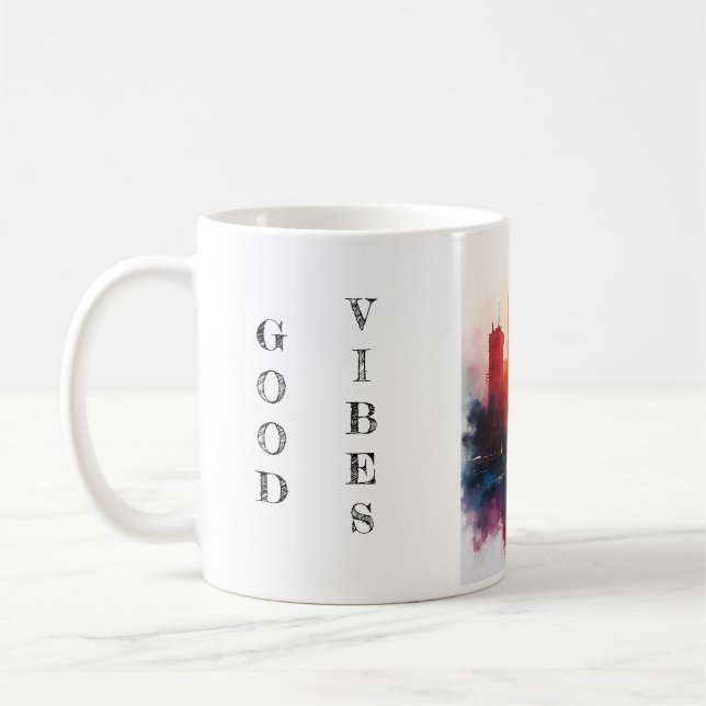 Taza De Café City vibra #2 (Izquierda)