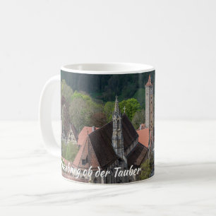 Taza De Café Ciudad antigua de Rothenburg ob der tauber