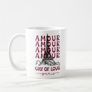 Taza De Café Ciudad de Amor París – Torre Eiffel