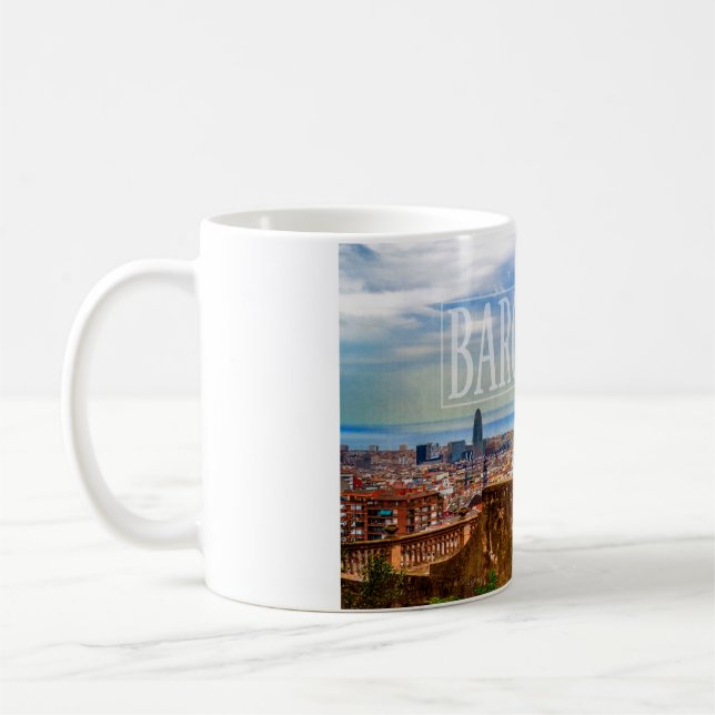 Taza De Café Ciudad de Barcelona (Izquierda)