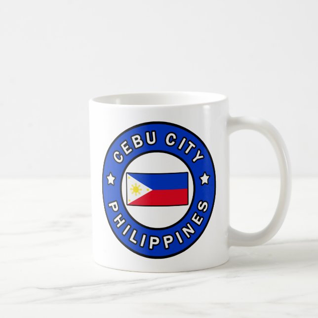 Taza De Café Ciudad de Cebu Filipinas (Derecha)