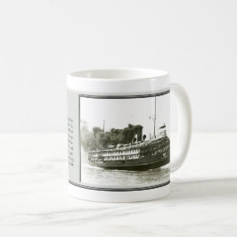Taza De Café Ciudad de Cleveland III Mug de B&W