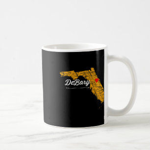Taza De Café Ciudad de Dery Florida Recuerdo de vacaciones Merc