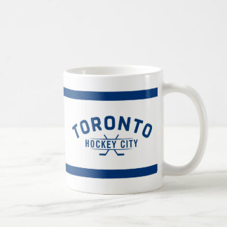Taza De Café Ciudad de hockey de Toronto Banda azul