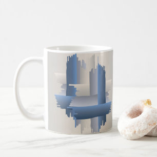 Taza De Café ciudad de ladrillo de piedra