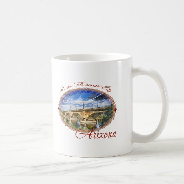 Taza De Café Ciudad de Lake Havasu, Arizona (Derecha)