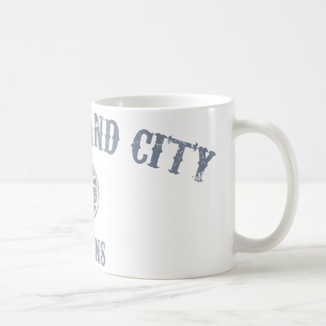 Taza De Café Ciudad de Long Island (Derecha)