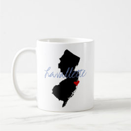 Taza De Café Ciudad de Nueva Jersey con corazón